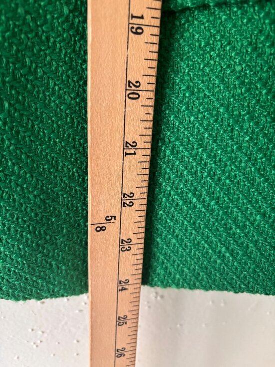 J.Crew Green Tweed Schoolboy Blazer Size 18 Gold Button Lined Classic Style - Picture 13 of 15